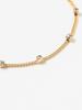Ray BEAMS/Accessories Beaded Chain Bracelet, Women's, Gold, One Size