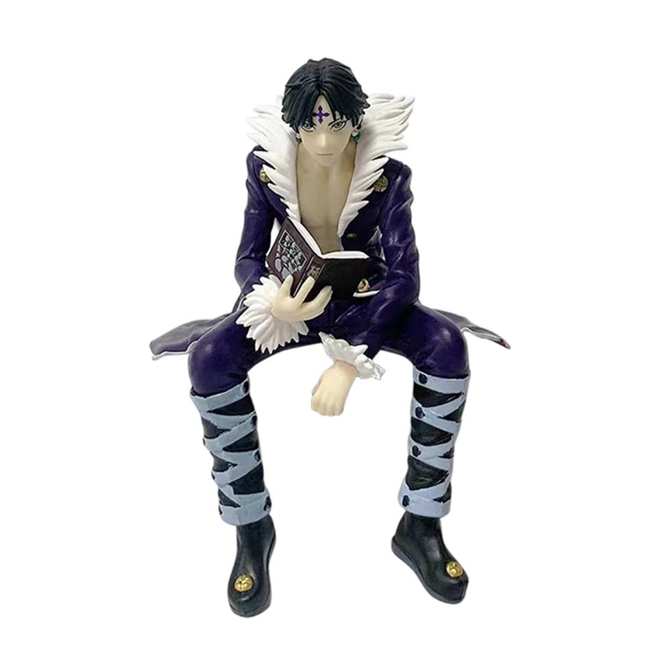 Anime Hunter x Hunter Figures Sitting Posture Xiaojie PVC Model Desktop Collection Ornaments Kids Gift