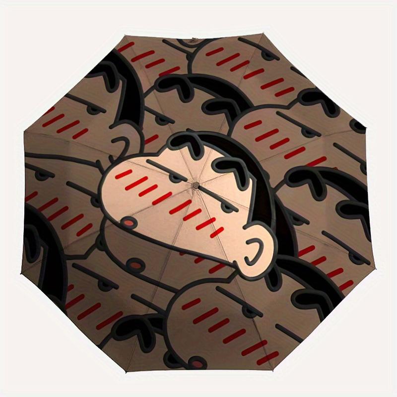

1pc Crayon Shin-chan Automatic Opening/closing Umbrella, Foldable Sunshade, Perfect Gift for Friends, Durable Handle y250812077