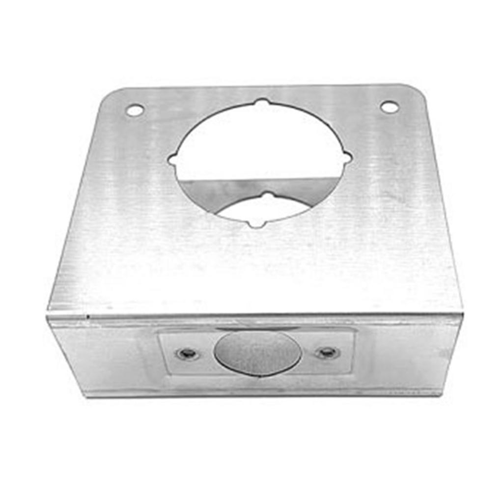 Multipurpose Door Reinforcement Plate Stainless Steel Security for Bore Door Enhances Home Safety Daily Casual Use