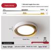 Modern Nordic LED Ceiling Light - Minimalist Round Design for Master Bedroom