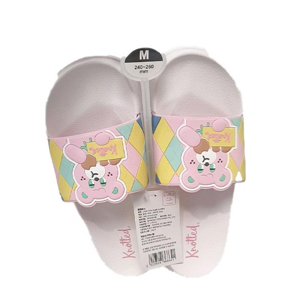 Knotted EVA Indoor Slippers Sugar Bear 250mm