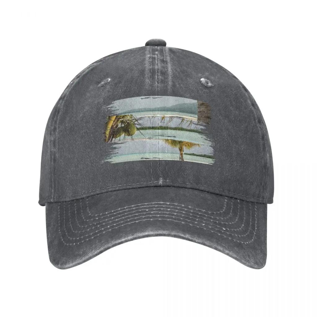 Coconut Beach Baseball Cap Unisex Hat Western Hat Beach Outing Designer Cap Caps Unisex Womens