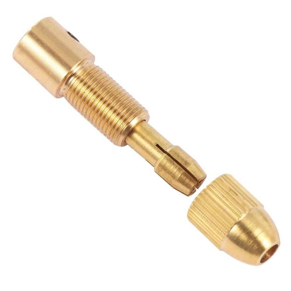 3 Sets 0.5-3mm Capacity Twist Drill Chuck Set Electric Drill Bit Collet  For Rotary Tools