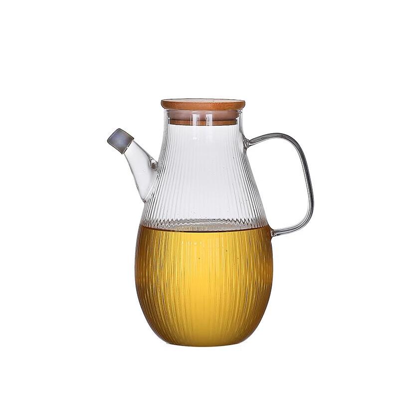 

Beiduo Yang 1000ml High Borosilicate Glass Oil Dispenser with Handle