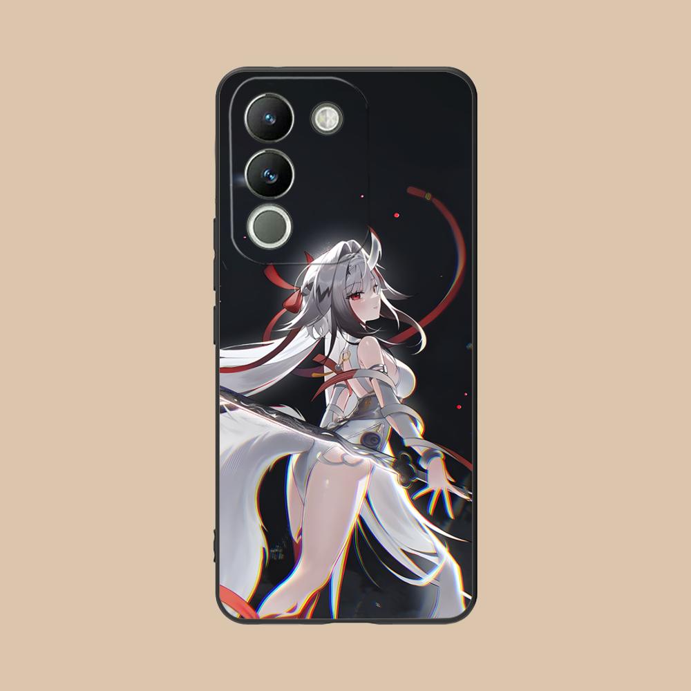 ZZZ Ye Shunguang Phone Case for VIVO Y77 76 75 74 73 72 58 56 55 51 50 38 36 Y19 Y18 Y03 Y01 5G Soft TPU Shockproof Cover