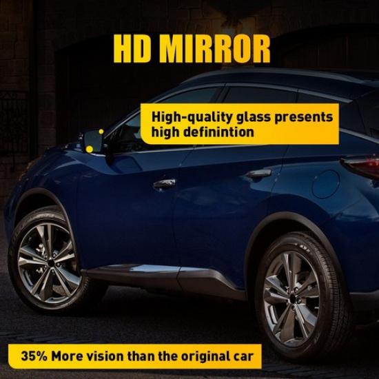 Driver Side Mirror Glass For 2014- Nissan Rogue 963664BA1A NI1324120 New EOA