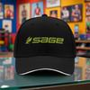 1pc of The New 2025 Summer And Autumn Lightweight Baseball Cap for Men And Women Featuring Sage Brand Prints