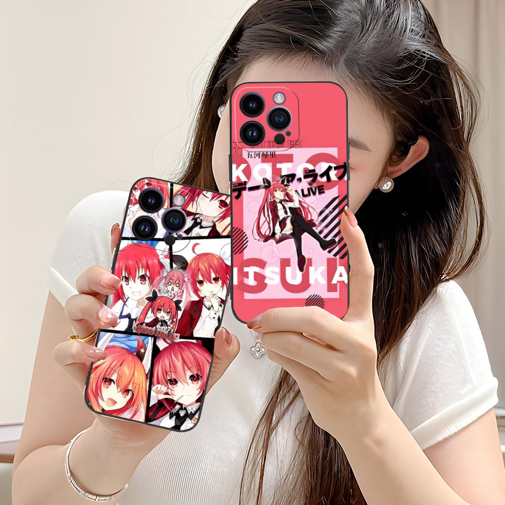 Date a Live Kotori Itsuka Printed Phone Case for iPhone 17 16 15 14 13 12 11 X XR XS 8 7 Air Pro Max Plus Mini TPU Shockproof