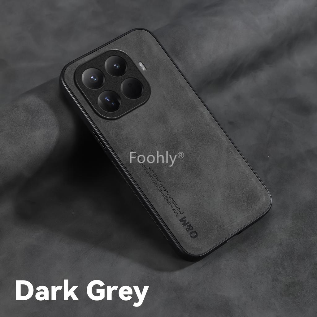 Silky Feel Shockproof Case for Xiaomi 15T Pro Mi 15 5G Protective Cover Built-in Magnetic Suction Holder Coque Funda Capa