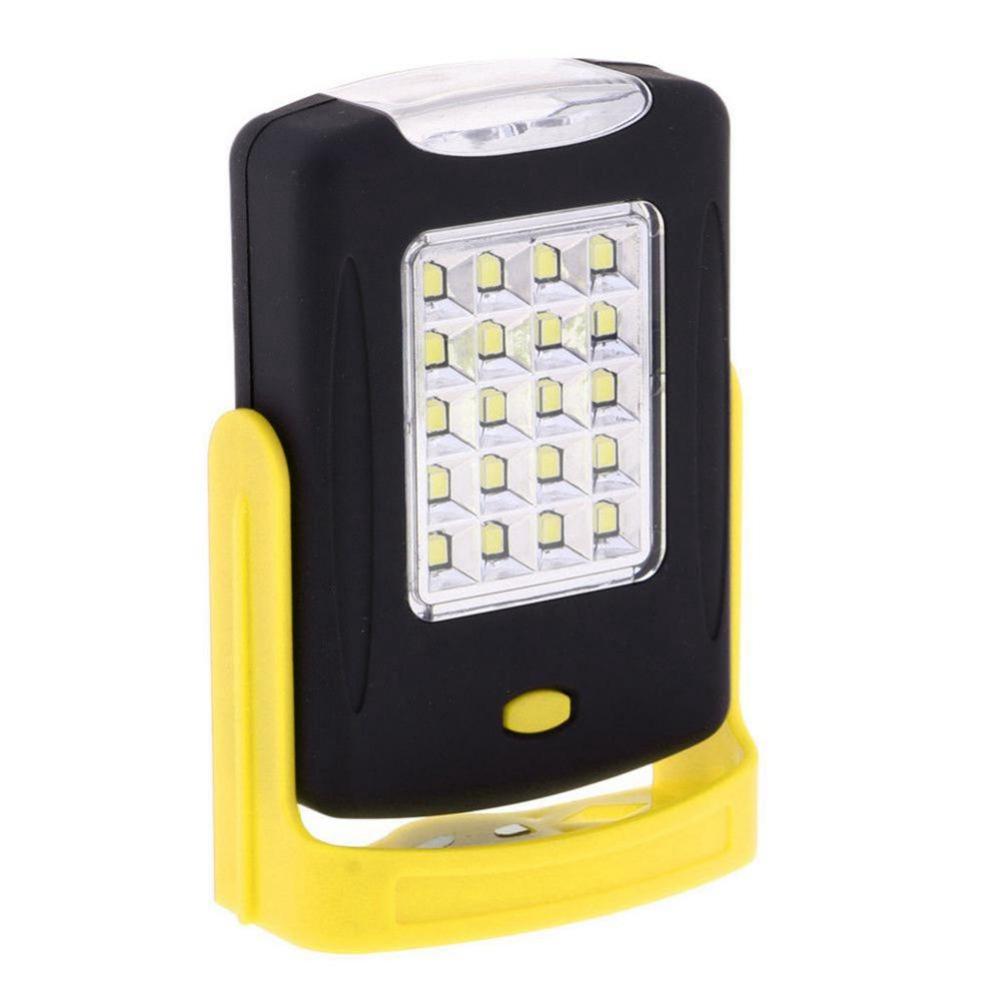 1PC LED Flashlight Work Light 360 Degree Stand Outdoor Lantern Tent Lamp with Magnetic Hook