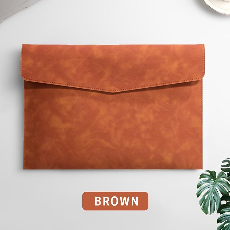 A4 File Storage Bag Simple File Folders Business School File Organizer Bags Laptop Sleeve