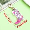Retro Alloy Denim Boots Keychains & Charms: Unique Women's Accessories