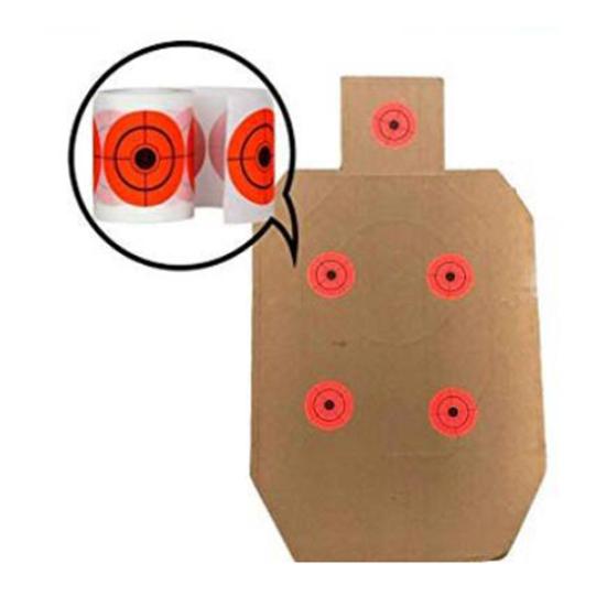 Self-adhesive Target Sticker Paper Strong Stickiness Compact Size Portable Archery Bow Target Paper Practice Tool