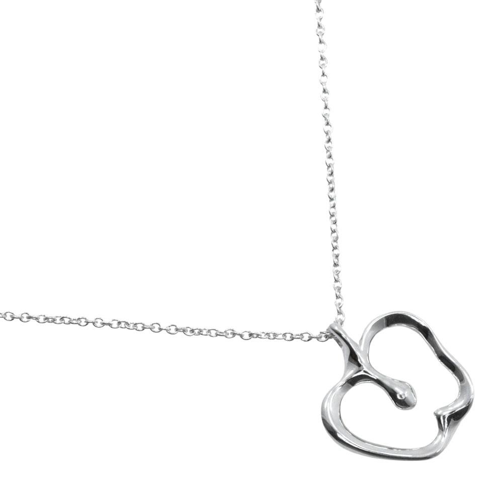 

TIFFANY&Co. Apple Necklace Elsa Peretti Silver925 3g Women Used