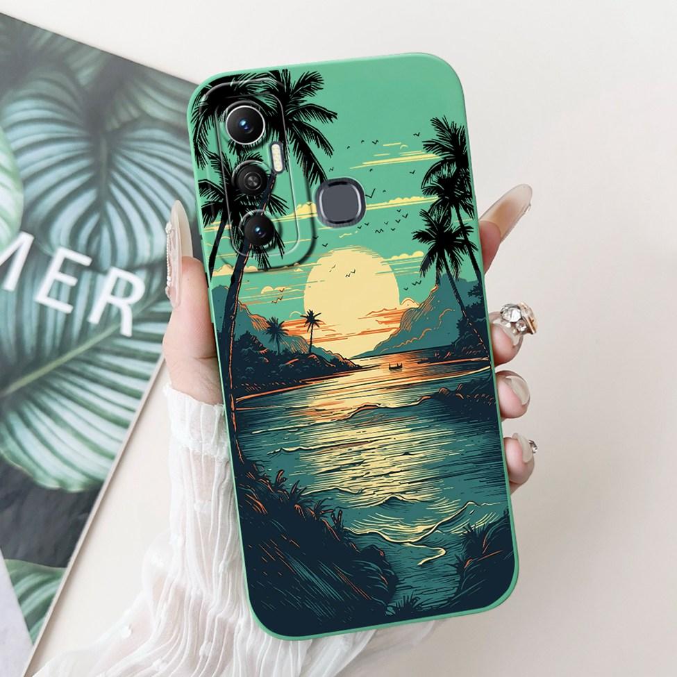 Für Infinix Hot 11 Hülle X662 Silikon Niedlich Mode Schmetterling Liebe Bemaltes Cover Für Infinix Hot 11 2021 Handyhülle X662B X689F