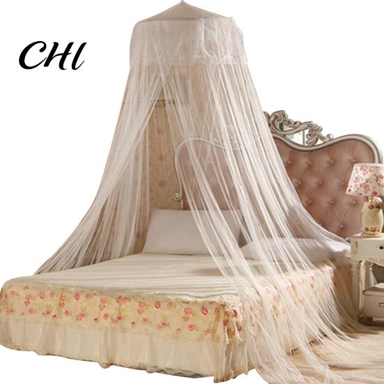 Decoration Bed Net Lace Translucent Elegant Lightweight Mosquito Breathable Safe Curtain for Decor Princess Bedding