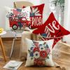 New Independence Day Holiday Atmosphere Pillowcase Sofa Bedroom Linen Home Bedside Decoration Pillowcase