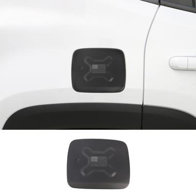 Tampa do tanque de carro para Jeep Renegade 2016 2017 2018 2022 Tampa do tanque de combustível de gás Liga de alumínio Exterior