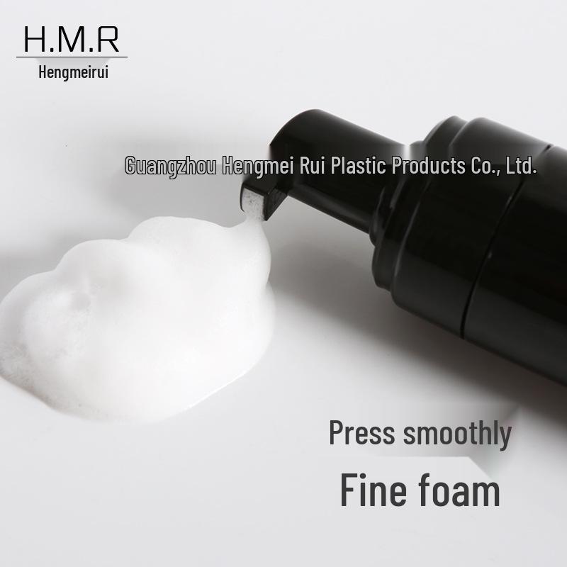 100ml Black Foam PET Empty Travel Bottle - Refillable & Portable 100ml Black