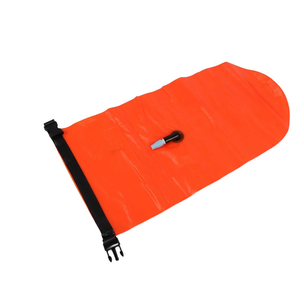 Swimming Buoy Outdoor Surfing Beach Waterproof PVC Inflatable Swimming Storage Float Bucket Bag Swim Drybag