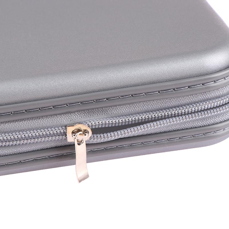 1Pc Cd Case Portable Waterproof Compression Cd Package 40 Disc Capacity For Home Office And Car Storage Cd Packing Box