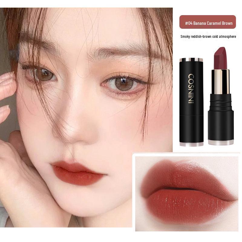 COSNINI Waterproof Long-Lasting Non-Fade Lipstick - Non-Stick, No Transfer, Internet Celebrity Favorite