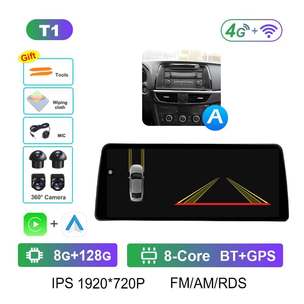 for Mazda ATENZA 2014 2015 - 2016 Car Multimedia Video Radio Player Wireless Carplay GPS Navigation Accessories Cooling fan WIFI