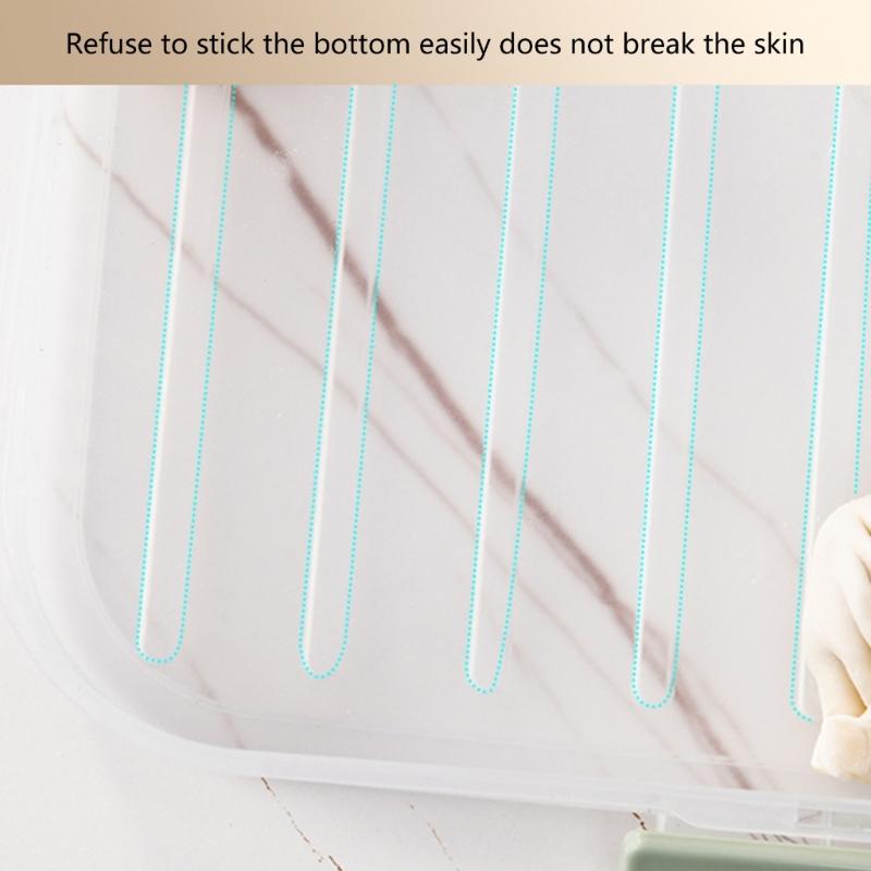 Durable PP Multi Layer Freezer Box Practical Multi Layer Fridge Storage Container For Home And Office Refrigerators