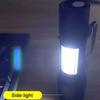 1-6PCS Mini Portable LED Flashlight COB Light Telescopic Zoom Torch USB Rechargeable Tactical Camping Hiking Emergency Lantern