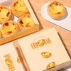 Disposable 4-Cavity Egg Tart Takeaway Boxes