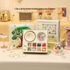 Aroma Diffuser Stone Gift Box for Girls - Crystal Ornament with Essential Oil Fragrance, Long-lasting Light Scent