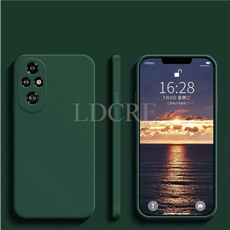 

Для Honor 200 Pro Чехол Жидкий Силиконовый Чехол Honor 200 Pro Чехол TPU Резиновый Защитный Чехол Для Телефона Honor 200 Pro Чехол Honor 200