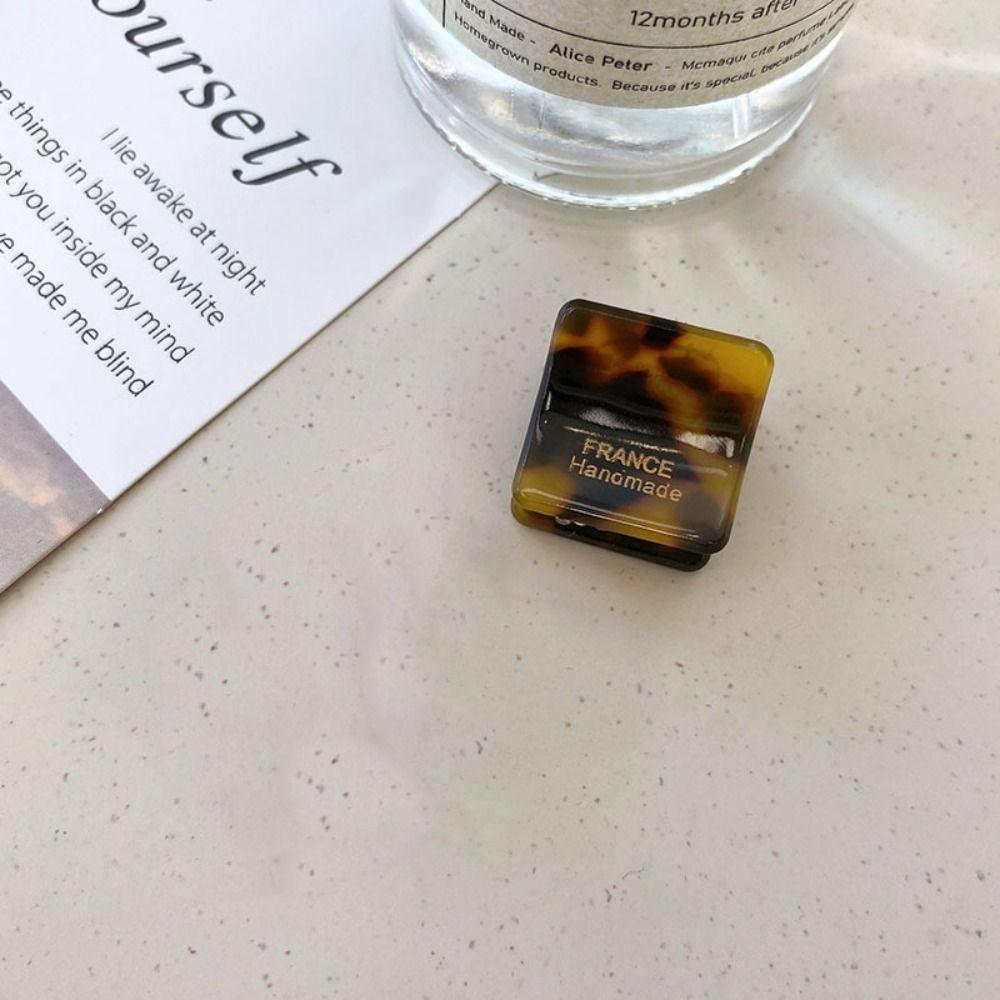 Hair Grab Clip Acetate Hair Clips Acetic Acid Mini Hair Claw Fashion   Girls