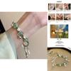 New Trendy Alloy Geometric Butterfly Bracelet For Women Perfect Travel Gift