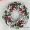 30cm Christmas Wreath with Artificial Flowers for Doors and Windows