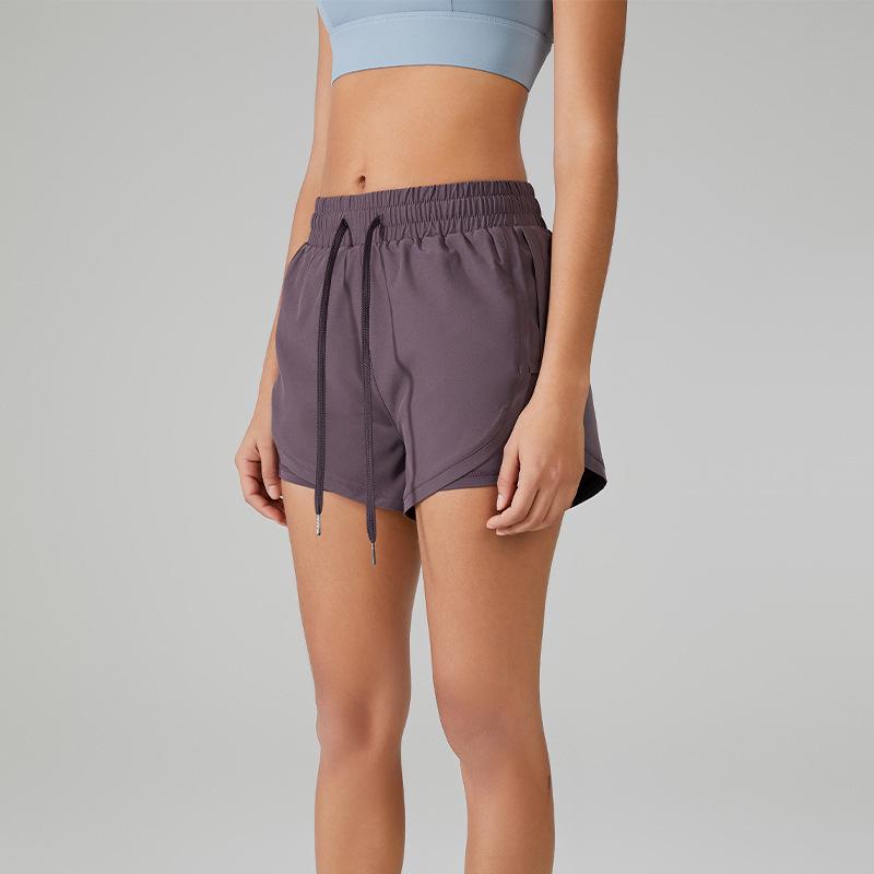 Women's 2025 Summer Slimming Yoga Sports Shorts - Anti-Exposure Marathon Running Pants