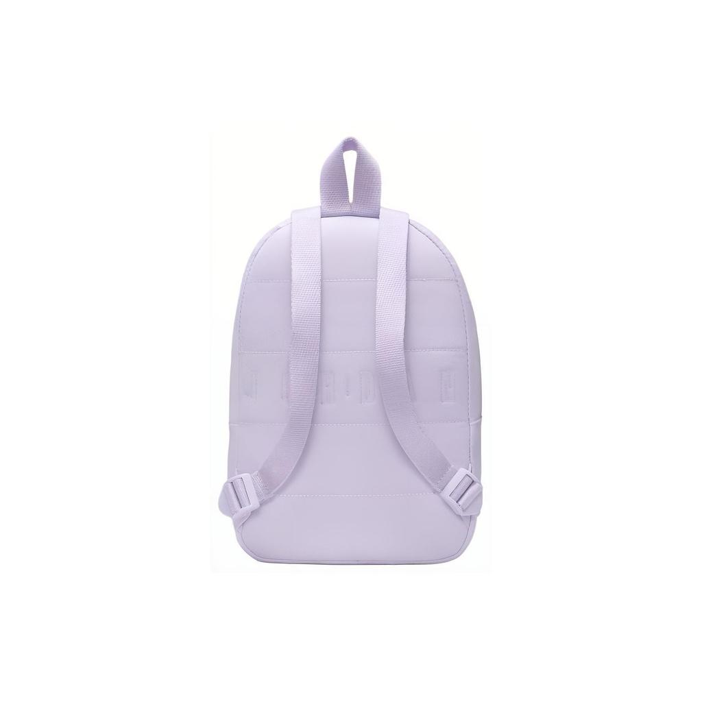 Jordan Crinkle Casual Sports Zipper Backpack Unisex Backpack Frost-Purple HF1790-556