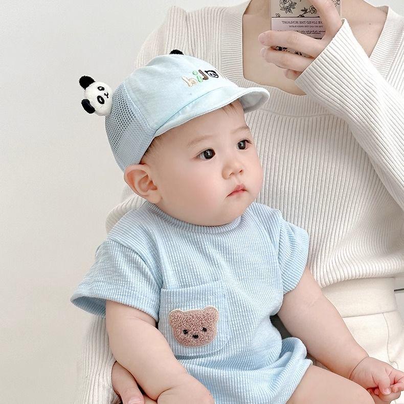 Casquette de Baseball Ultra-Mignonne en Maille pour Bébé - Chapeau d'Été Respirant pour Garçons