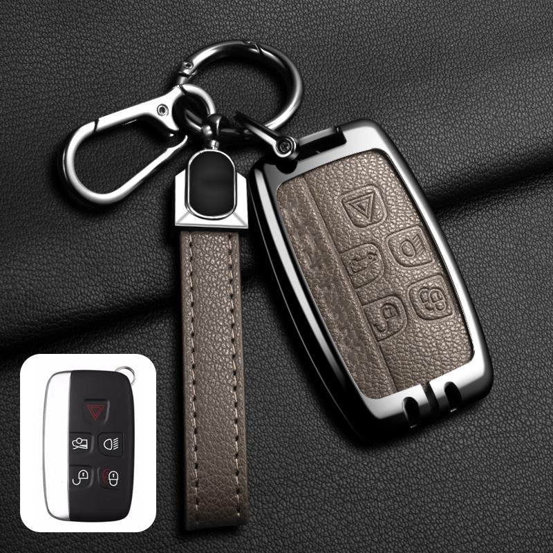 Suitable Zinc Alloy Car Key Case Cover Remote Protect Shell for Land Rover Range Rover Evoque Discovery Sport Velar Accessories