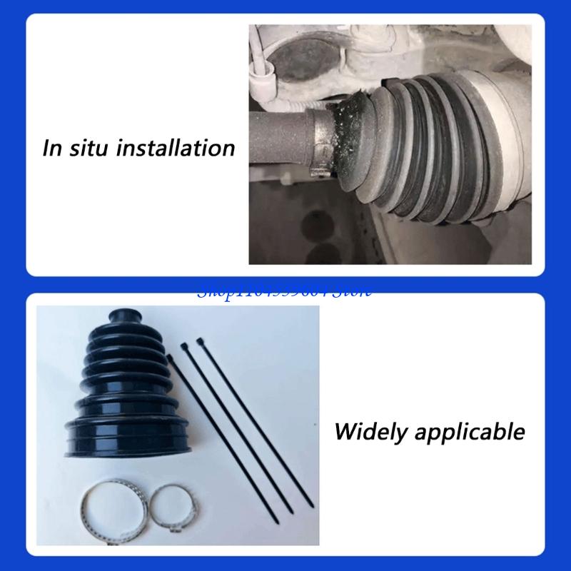 12QM CV Joint Dust Boot Silicone Universal Front Axles Constant Velocities Joint Boot