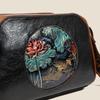 Casual Women Handbag Soft Leather Small Shoulder Crossbody Bags For Women 2025 Summer New Fashion Print Ladies Messenger Tote Bag