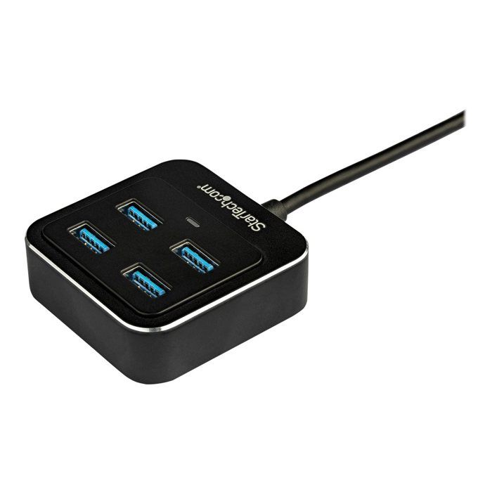 Concentrateur USB 3.1 Type-C à 4 ports - STARTECH.COM - HB31C4AB - USB 3.1 Gen 2 (10 Gbps)