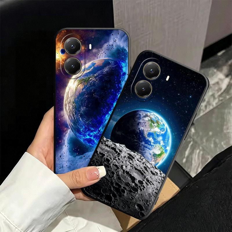 Earth Stars Space Universe Soft Phone Case for Xiaomi Poco X5 X6 X7 X8 Pro Max X3 F7 F8 Ultra M8 M7 M6 M5 Redmi 15 15C 14C 13C 1