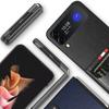 for Samsung Z Flip 7 4 3 6 5 Flip7 FE flip6 flip5 Leather Case for Samsung Galaxy Z Flip 4 3 5G Flip4 Flip3 Phone Cover Capa