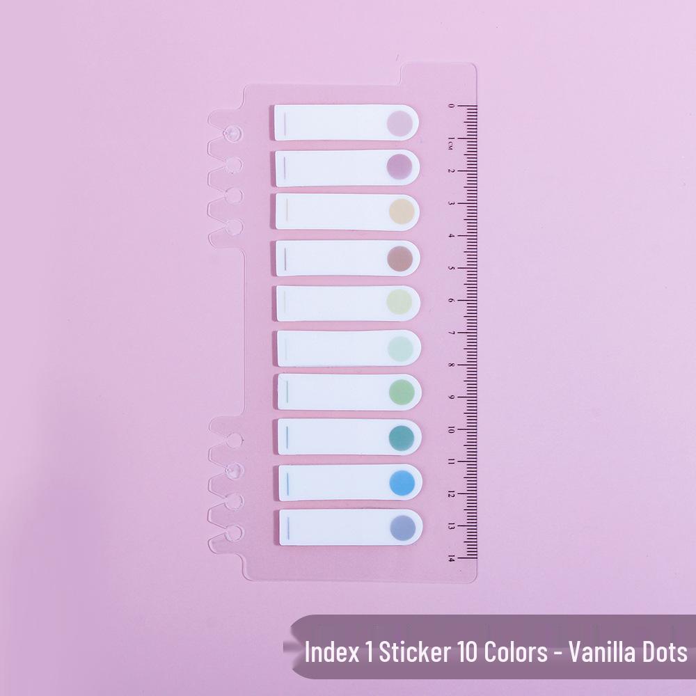 Triangle & Round Segmented Pull-out Strong Adhesive Sticky Notes for Memos