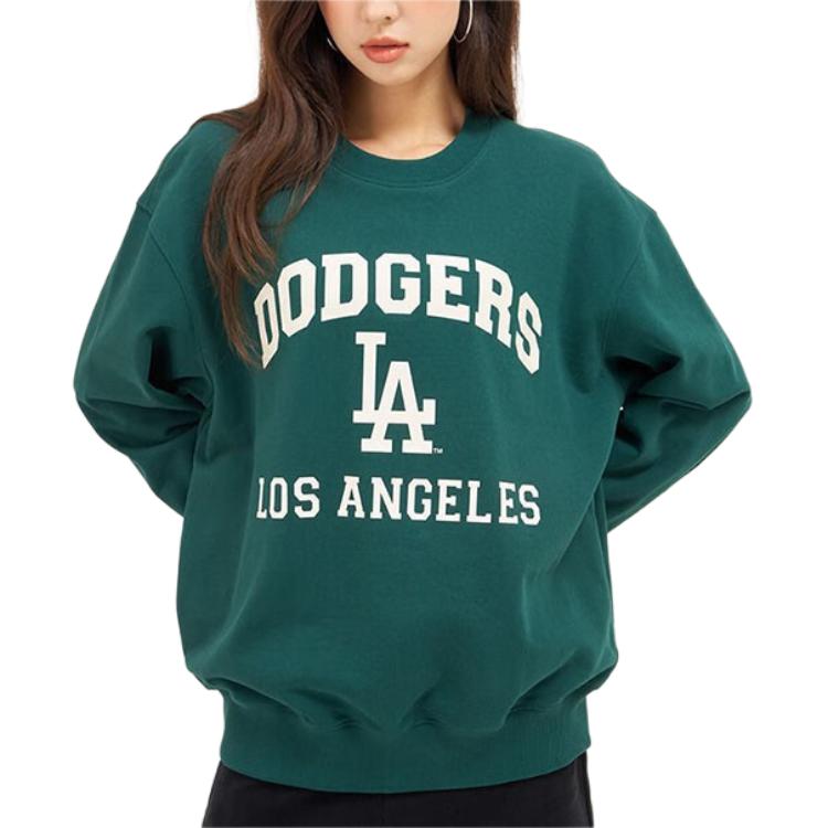 MLB T Shirts Unisex Green Crew Neck Moderate 3ATSV0134-07GND