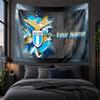 Personalized Tapestry Wall Hanging Lazio FC Pattern Art Background Cloth