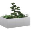 Planter Box 120x80x40 cm Galvanized Steel