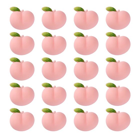 5/10/20Pcs Pink Butt Squeeze Toy Stress Relief Slow Rising Mini Ass Sensory Toy Anti-collision Pad Relaxation Soft Stress Ball Fidget Toy